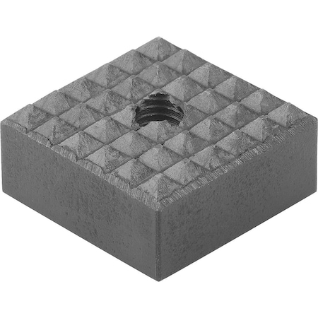 Kipp Gripper Square M05, Form:A Tool Steel, A=12 K0387.1205
